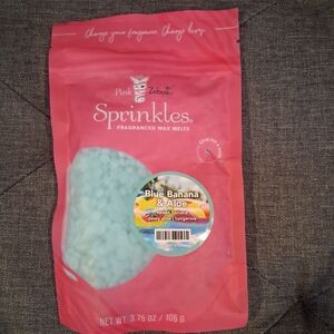 Pink Zebra Sprinkles Wax Melts - Pink and Blue